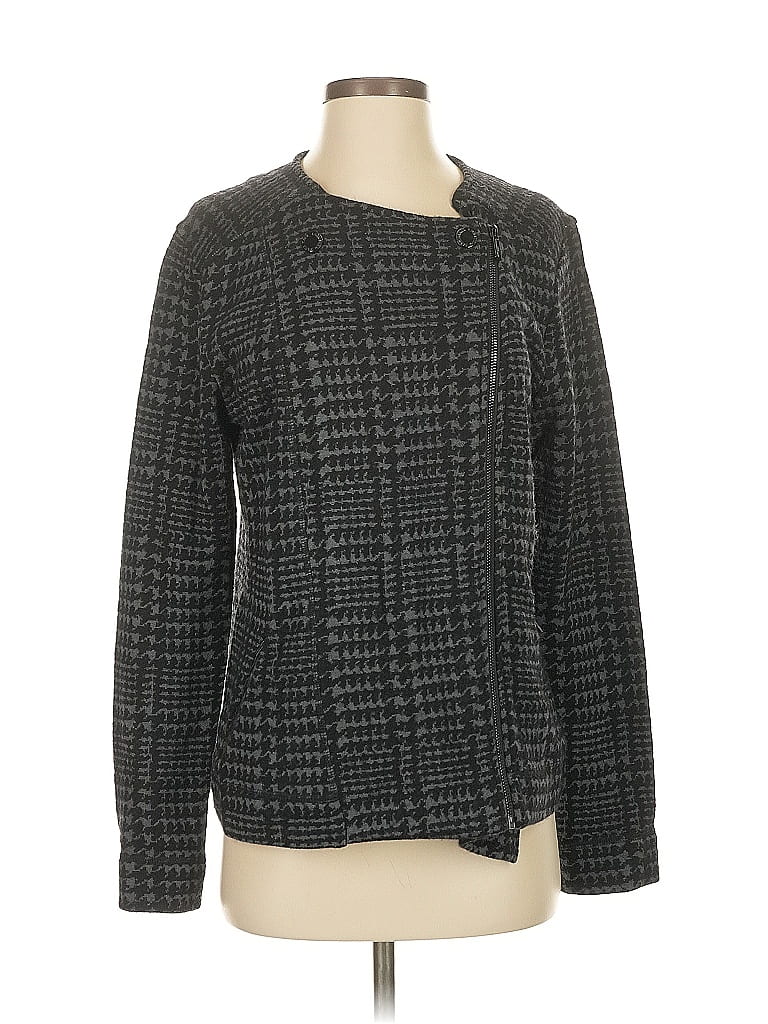 Pre-owned Karl Lagerfeld Blazer Jacket In Gray