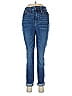 Madewell Solid Blue Jeans Size 28 waist - photo 1