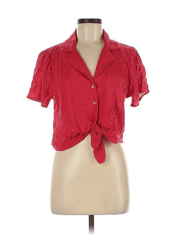 Francesca's Short Sleeve Blouse (view 1)