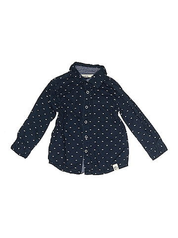 Free Planet Long Sleeve Button-Down Shirt (view 1)