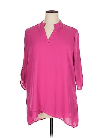 Honeyme 3/4 Sleeve Blouse (view 1)