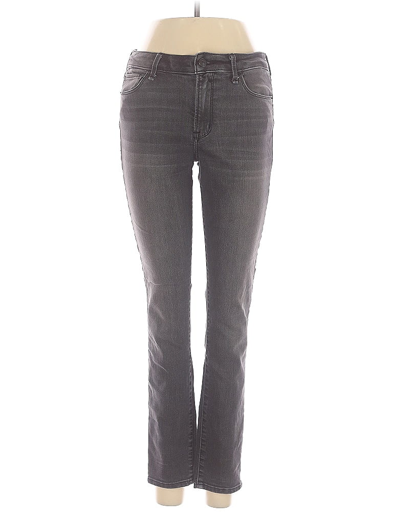 Pre-owned Abercrombie & Fitch Jeans In Gray