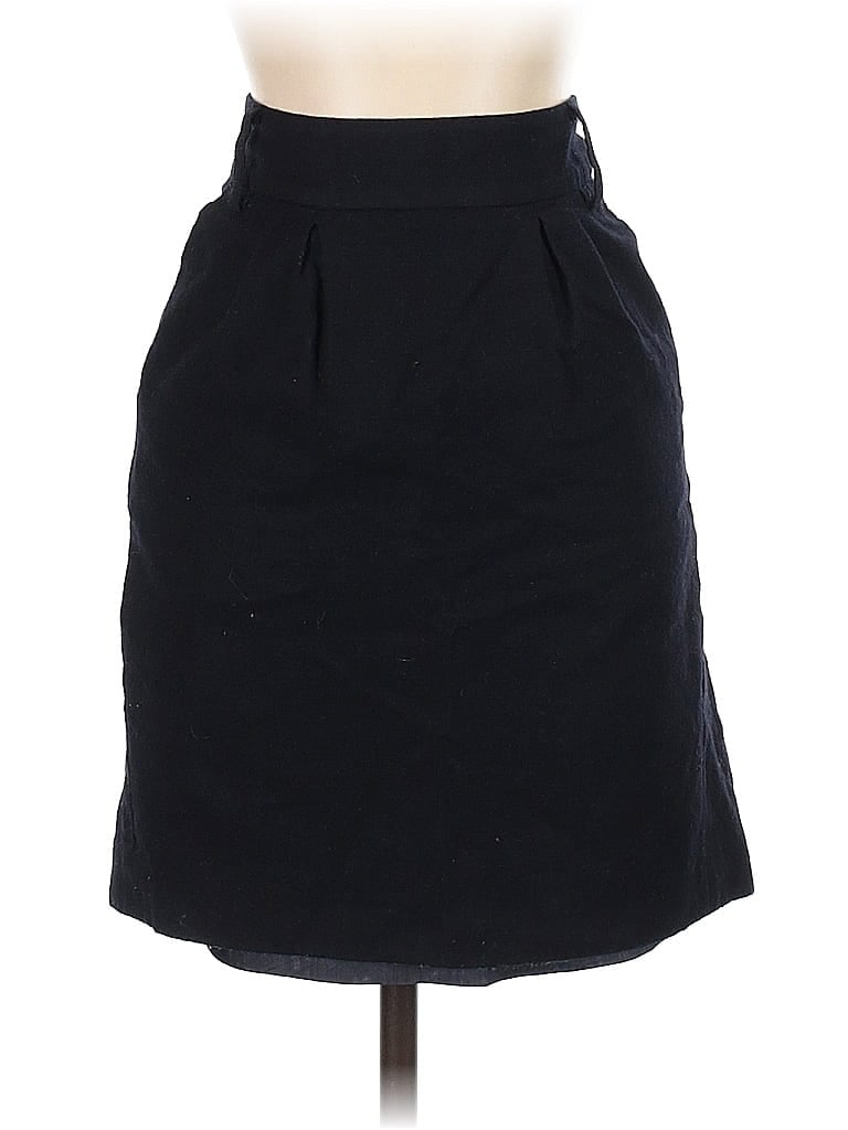 Pre-owned Pringle Of Scotland Wool Skirt In Blue