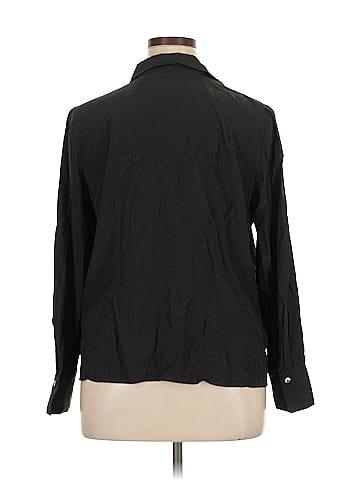 Kate Hill Long Sleeve Silk Top (view 2)