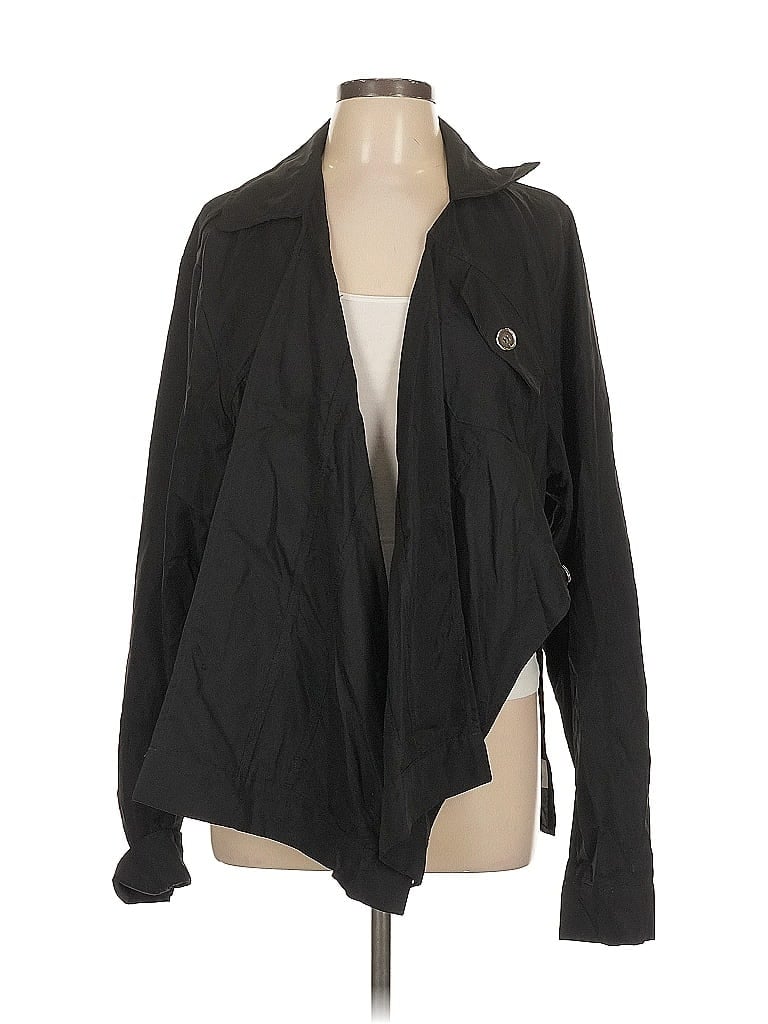 Pre-owned Assorted Brands Kimono In Black