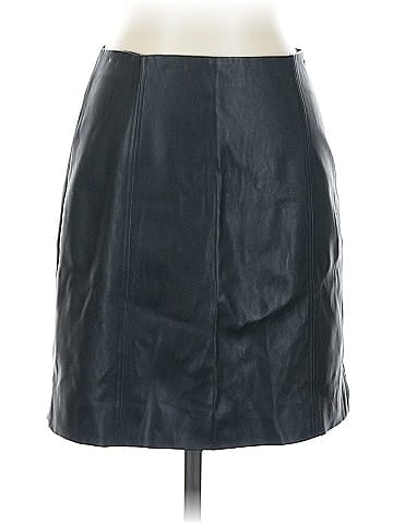 Armani Exchange Faux Leather Skirt (view 1)