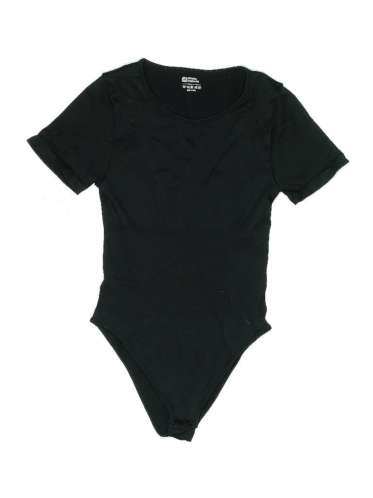 Pre-owned Unbranded Bodysuit In Black