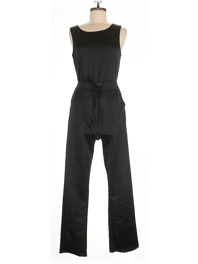 Pre-owned Unbranded Jumpsuit In Black