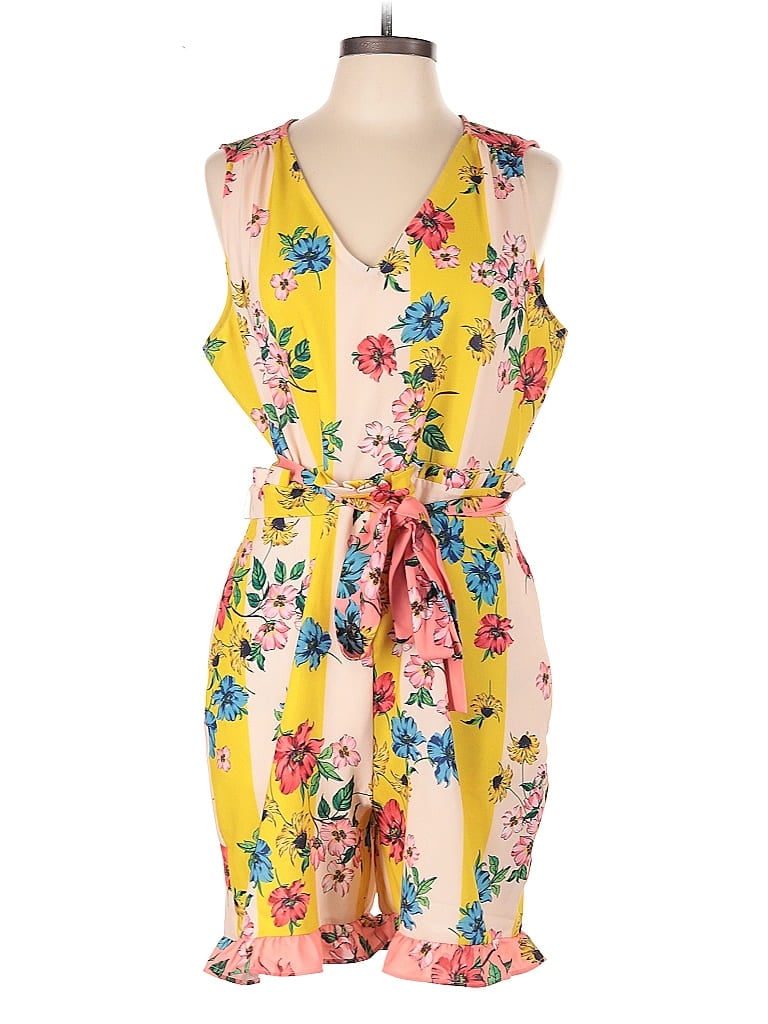 Pre-owned Eci Casual Dress In Yellow