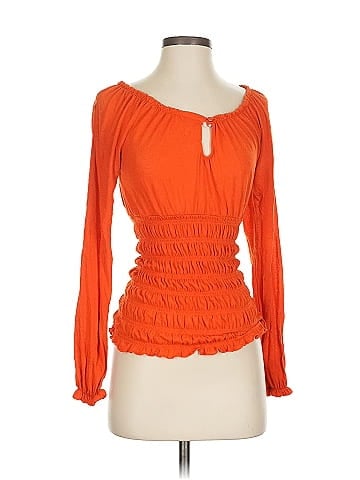 Derek Heart Long Sleeve Blouse (view 1)