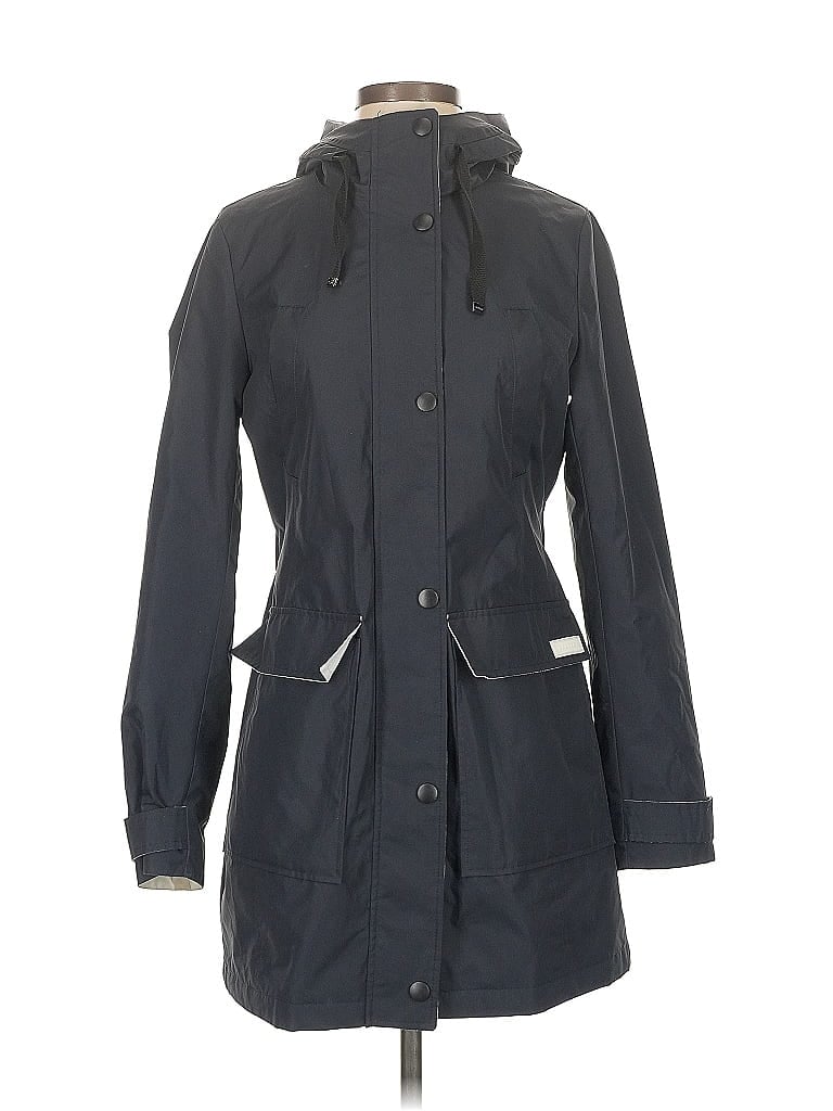 Pre-owned Laundry By Shelli Segal Raincoat In Blue