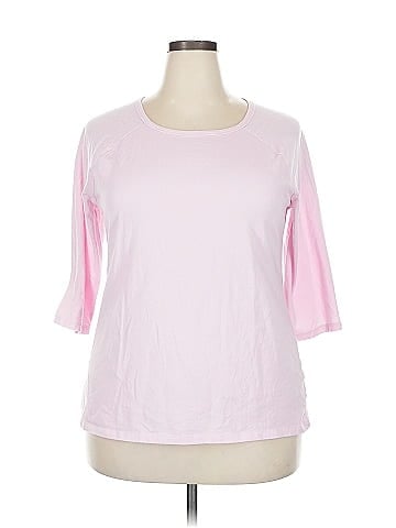 Hanes 3/4 Sleeve T-Shirt (view 1)