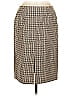 J.Crew Houndstooth Tan Formal Skirt Size 8 - photo 1