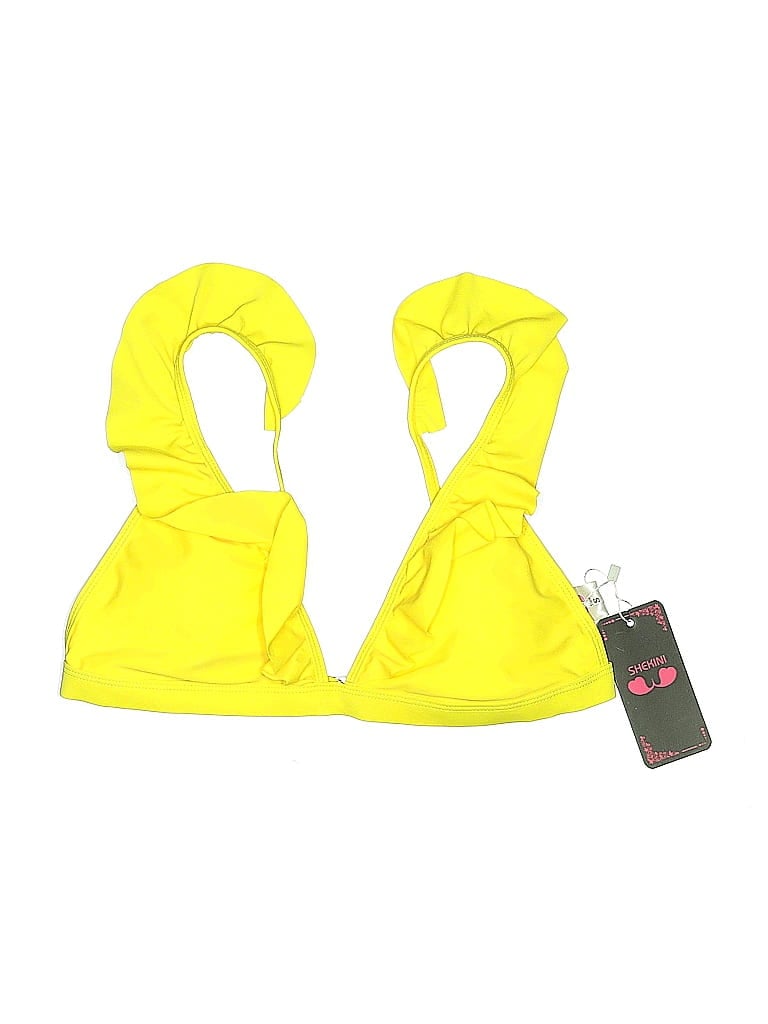 Shekini Swimsuit Top Yellow Swimwear In Multi