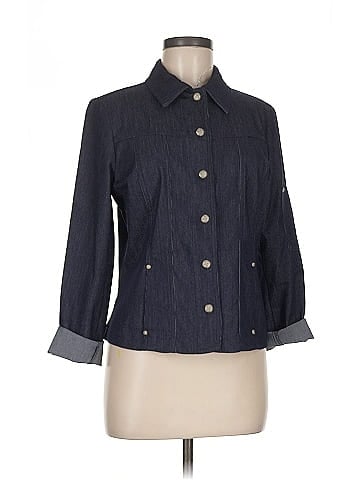 Drama 3/4 Sleeve Button-Down Shirt (view 1)