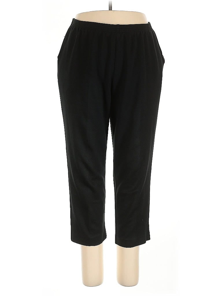 Pre-owned Alfred Dunner Casual Pants In Black