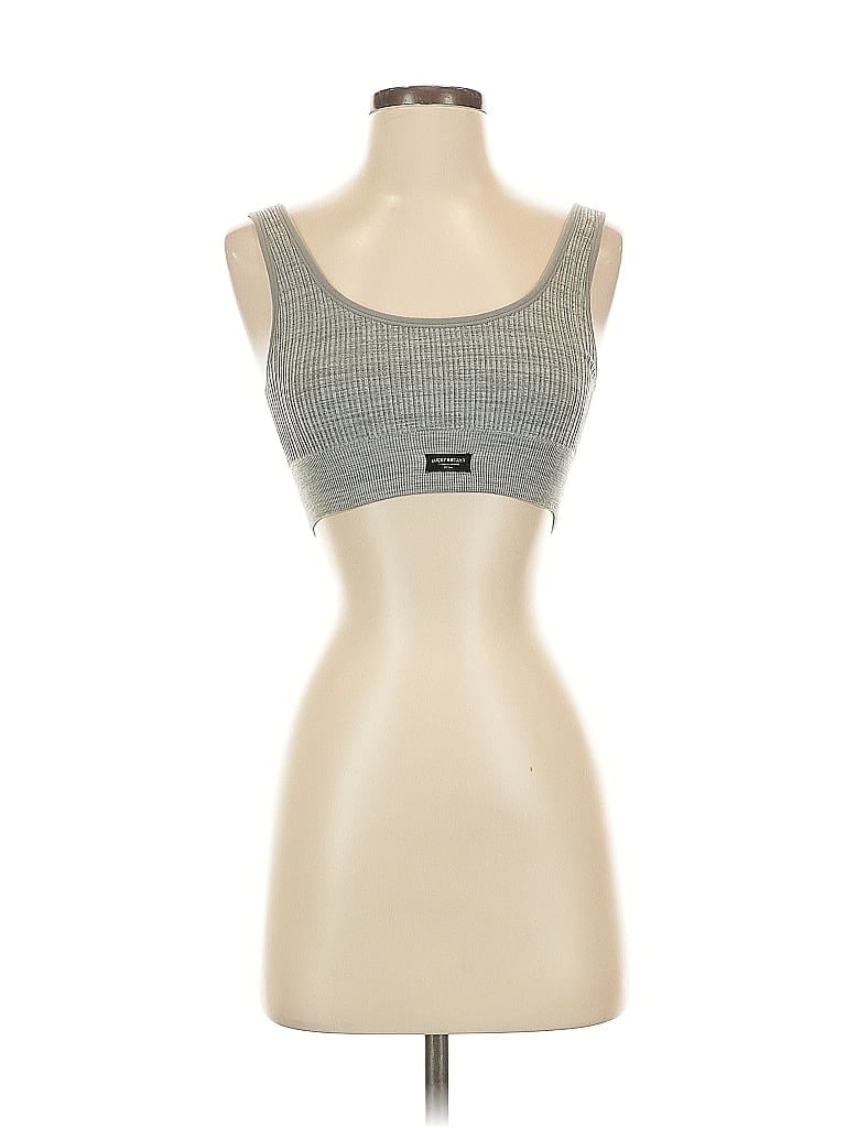 Pre-owned Lucky Brand Sports Bra In Gray