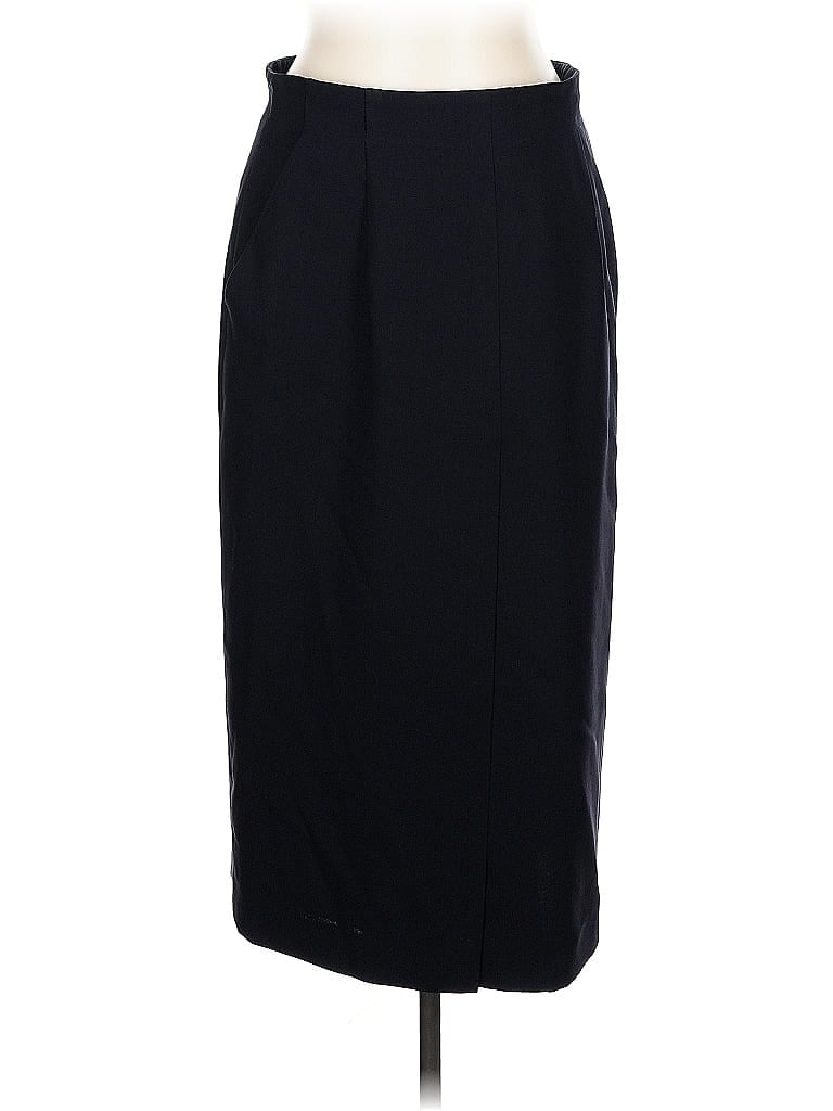 Pre-owned Escada By Margaretha Ley Wool Skirt In Black