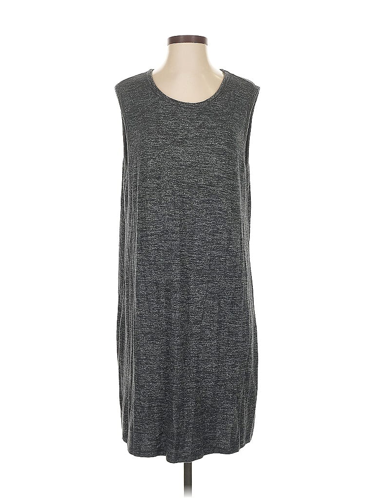Pre-owned Daily Ritual Casual Dress In Gray