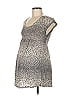 Ella Moss 100% Modal Silver Cocktail Dress Size M - photo 1