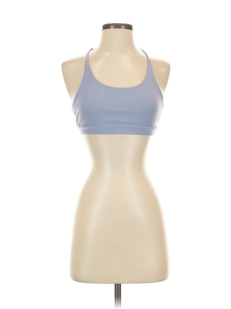 Pre-owned Montiel Tank Top Blue Halter Neckline Tops