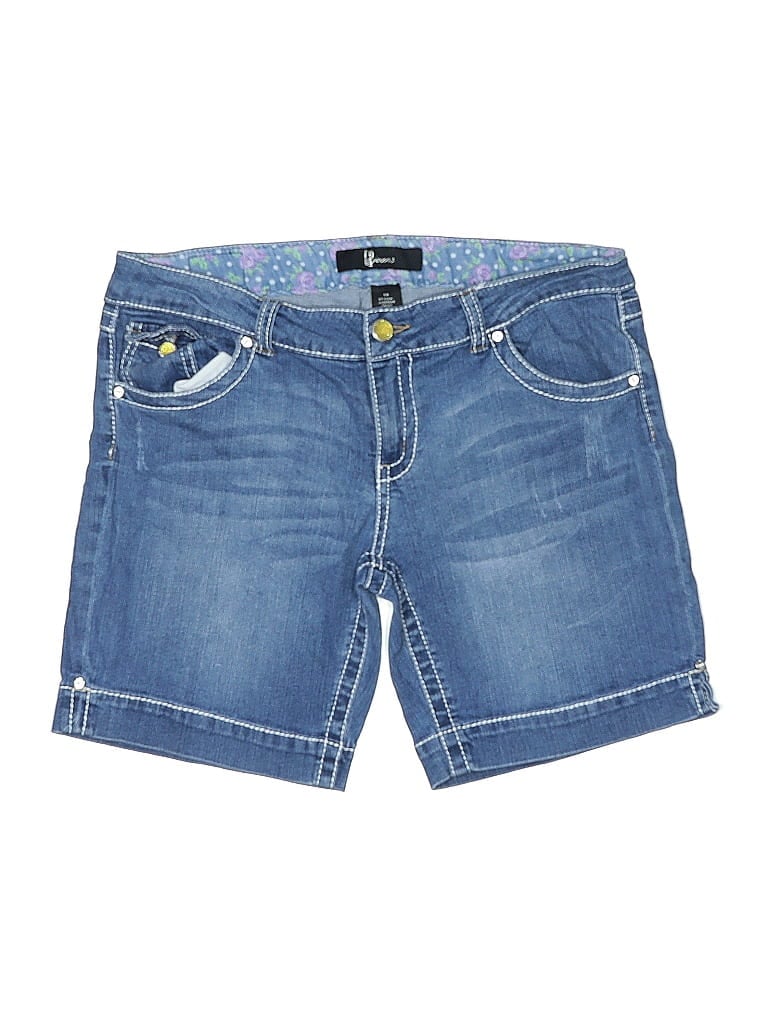 Pre-owned Celebrity Pink Denim Shorts In Blue