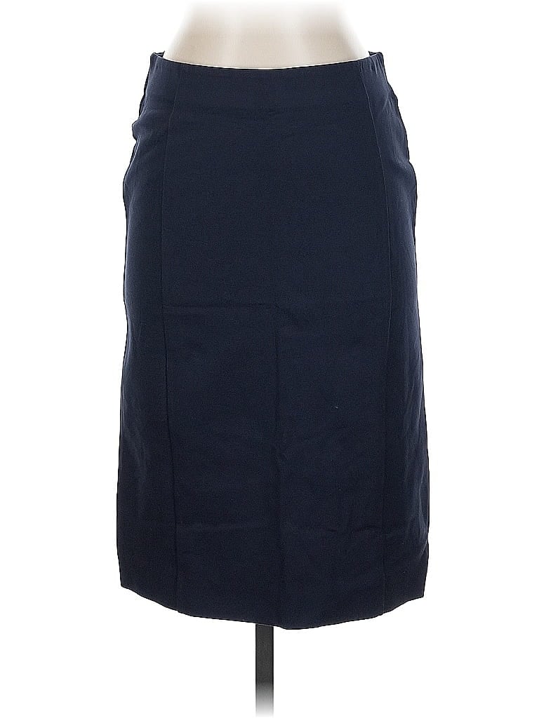 Pre-owned Ann Taylor Formal Skirt In Blue