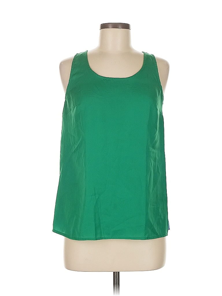 Pre-owned Mossimo Sleeveless Blouse In Green