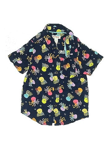 Cat & Jack Short Sleeve Button-Down Shirt (view 1)