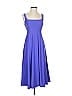 Beyond Yoga Solid Blue Casual Dress Size S