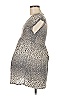 Ella Moss 100% Modal Silver Cocktail Dress Size M - photo 5
