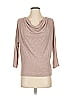Rachel Zoe Gray Brown 3/4 Sleeve Top Size XS - photo 1