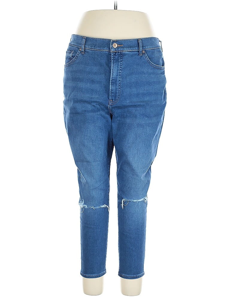 Pre-owned Express Jeans In Blue