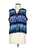 Caslon Blue Sleeveless Blouse Size L - photo 1