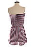 Wild Fable Stripes Pink Burgundy Romper Size S - photo 2