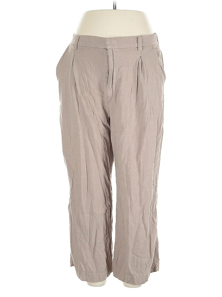 Pre-owned Asos Design Casual Pants In Gray