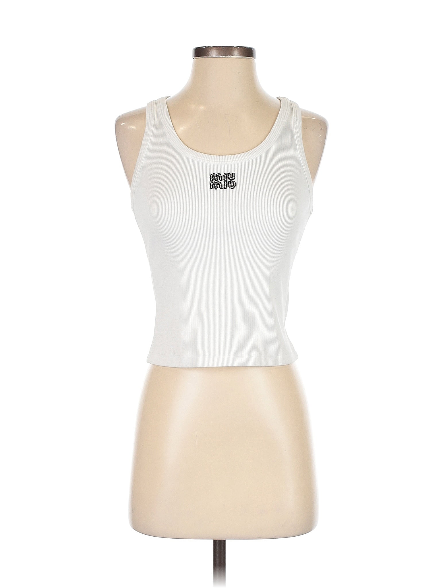 Miu Miu Boucle Sleeveless Top in Rosa | FWRD