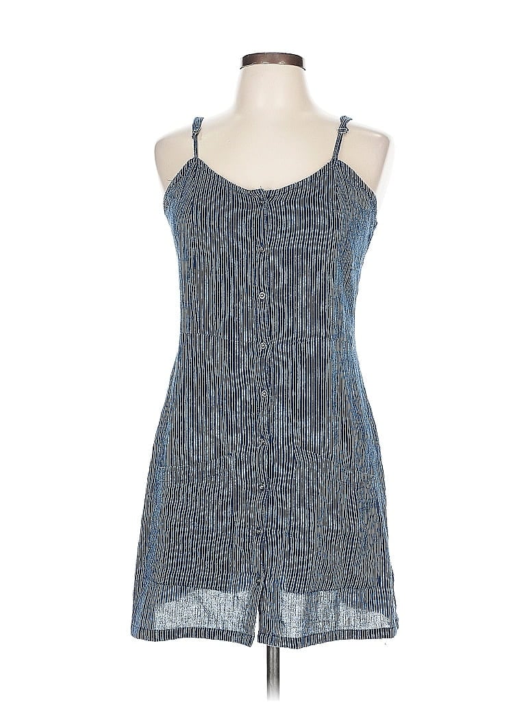 Pre-owned Amuse Society Casual Dress In Blue