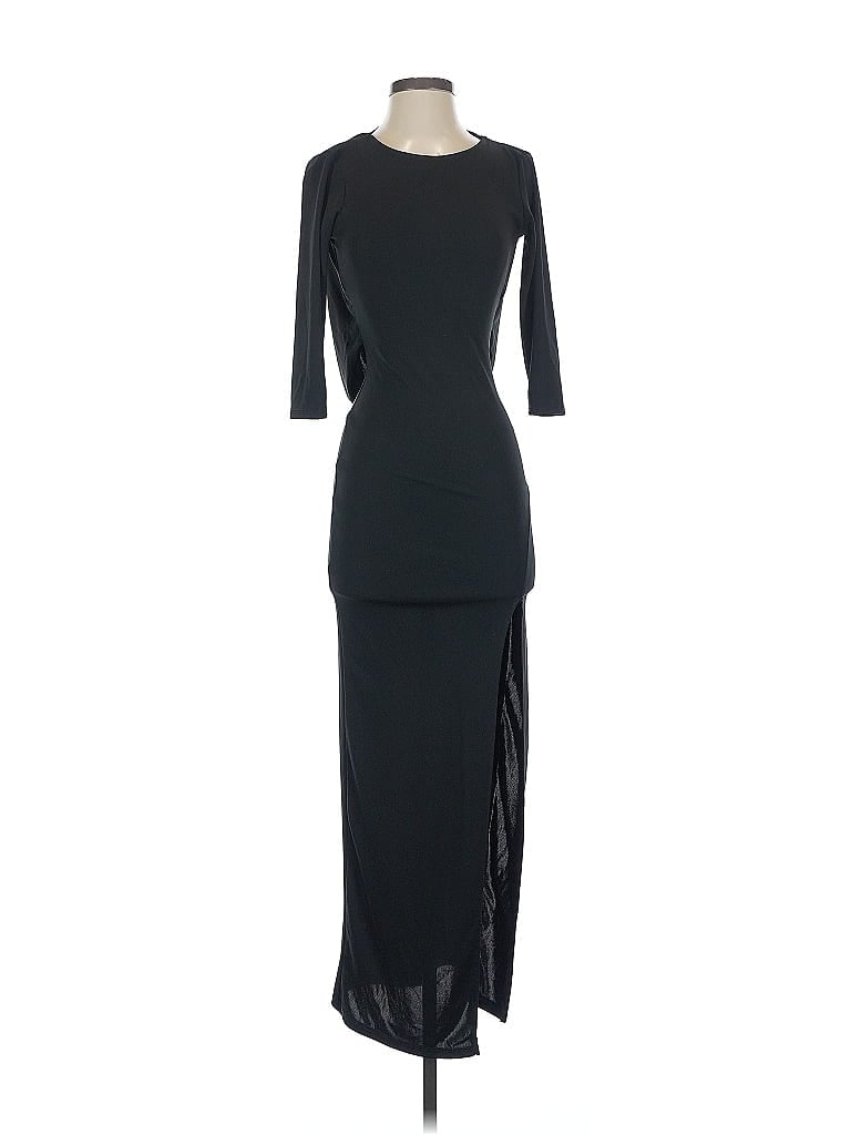 Pre-owned Asos Design Cocktail Dress In Black