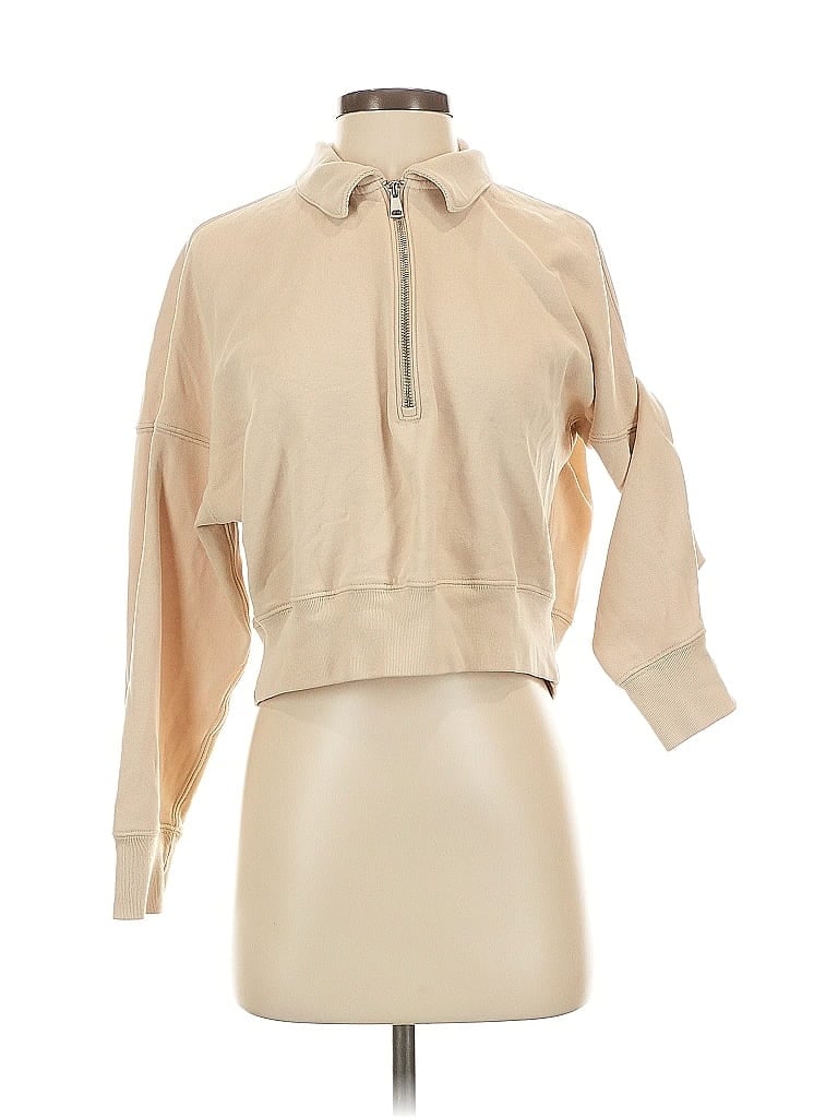 Pre-owned Abercrombie & Fitch Sweatshirt In Brown