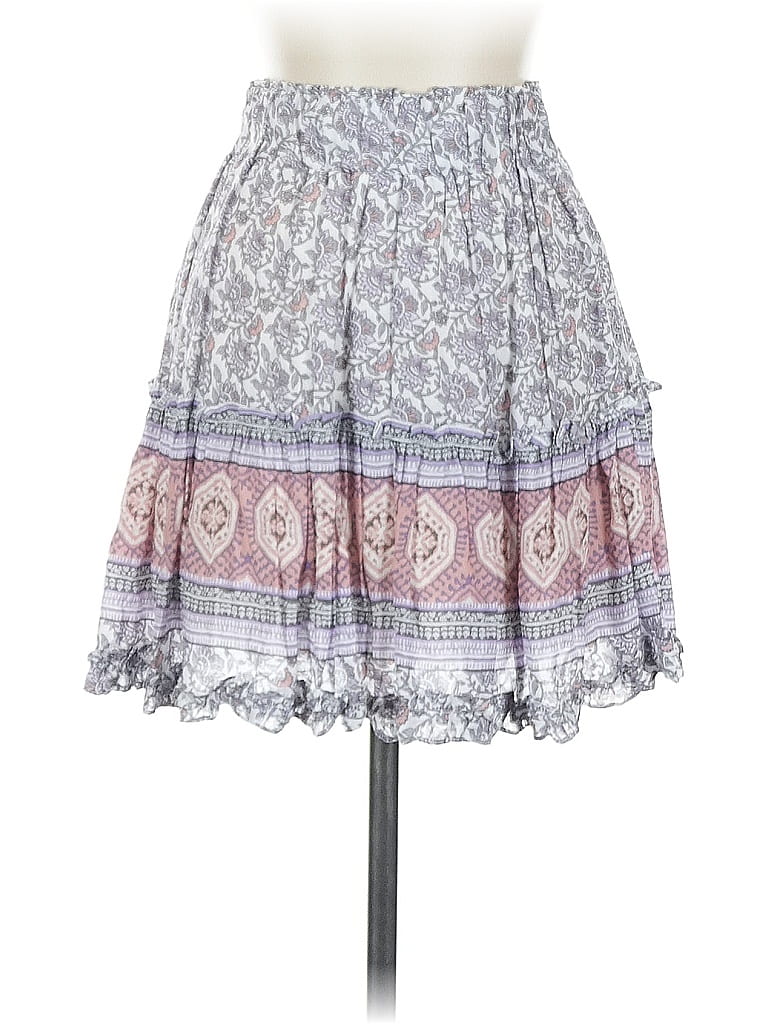 Pre-owned Olivaceous Casual Skirt In Gray