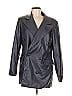 7 For All Mankind 100% Polyester Gray Trenchcoat Size M - photo 1