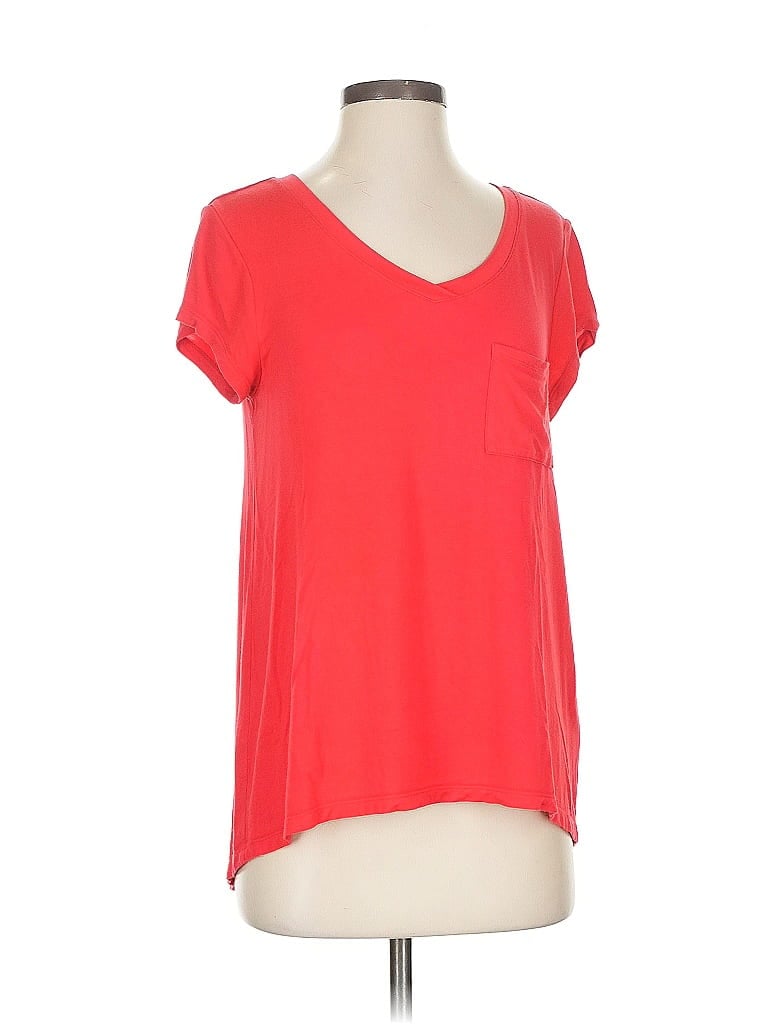 Pre-owned Cable & Gauge Short Sleeve T-shirt In Red