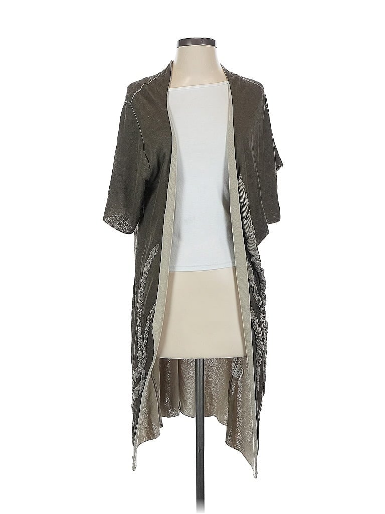 Pre-owned Oblique Cardigan Sweater In Gray