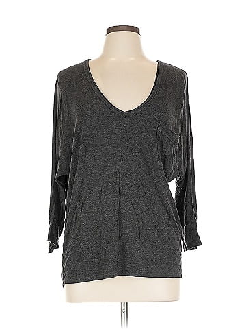 Bordeaux 3/4 Sleeve T-Shirt (view 1)