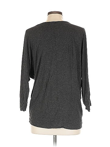 Bordeaux 3/4 Sleeve T-Shirt (view 2)