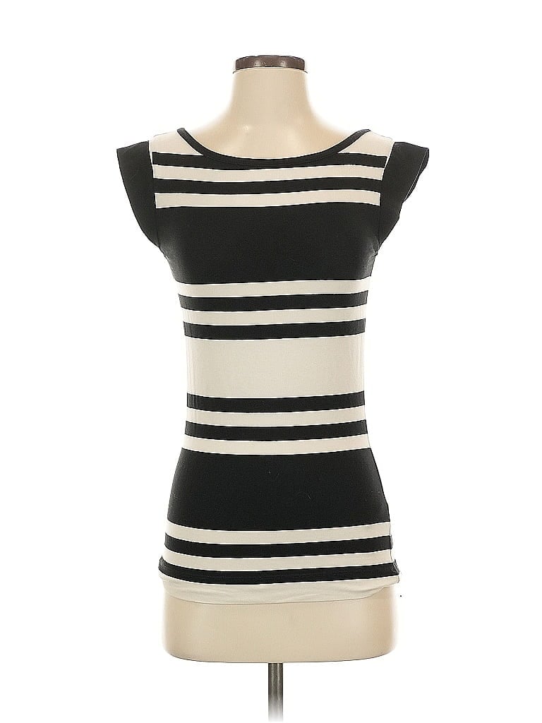 Pre-owned French Connection Sleeveless T-shirt In Black