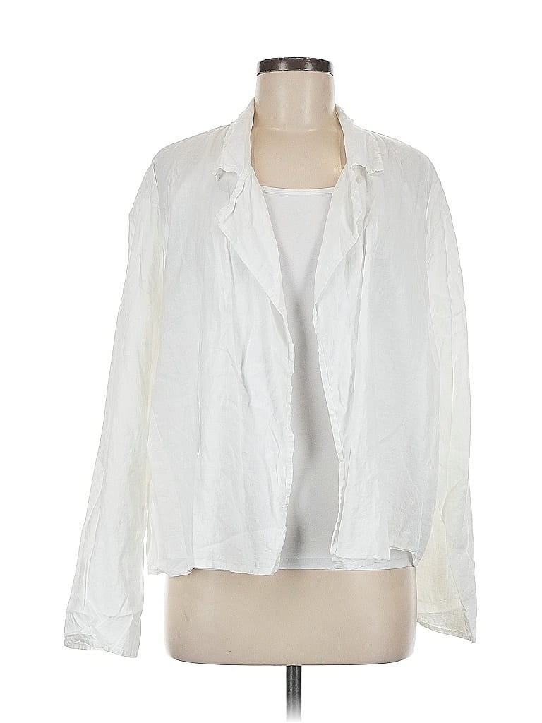 Pre-owned Wilfred Free Long Sleeve Blouse In White