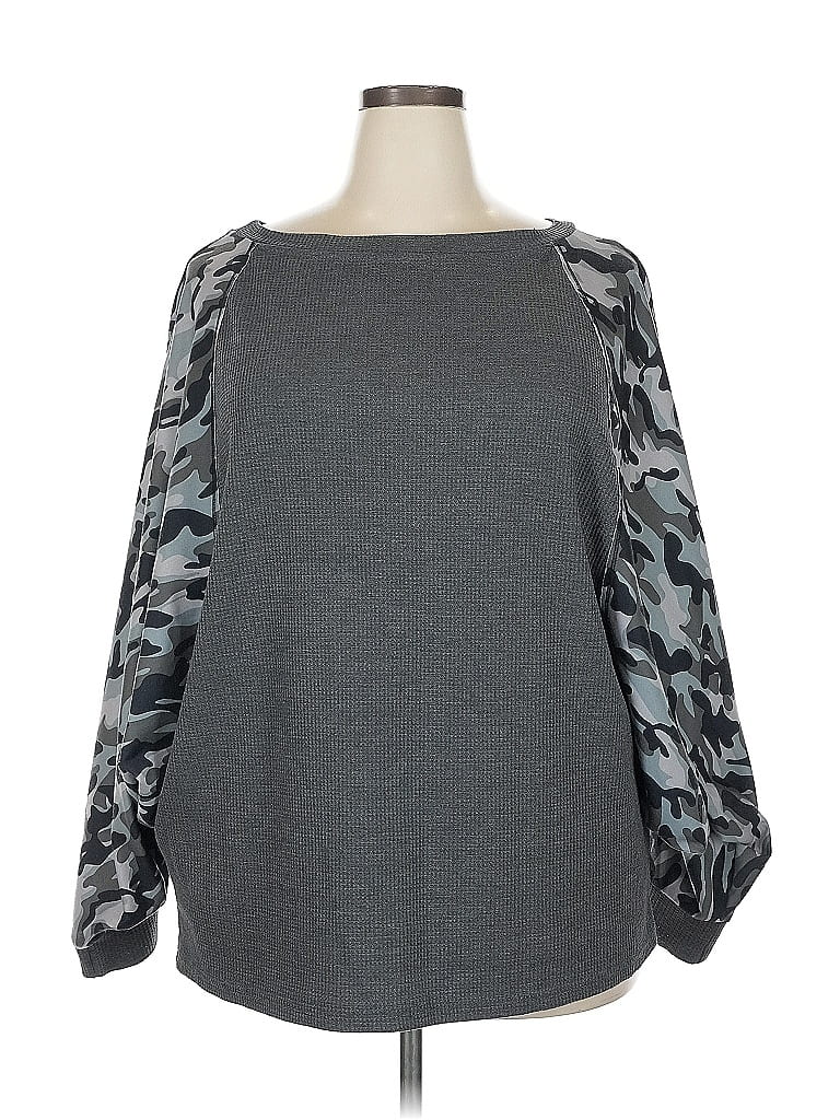 Pre-owned Unbranded Cardigan Sweater In Gray