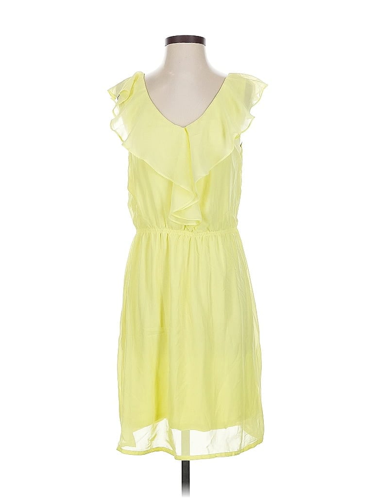 Pre-owned H&m Casual Dress In Yellow